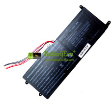 Vervangende batterij voor PDA 10Buckles-7Lines 5276109-2S1P