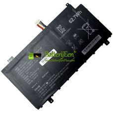 Vervangende batterij voor PDA 10Buckles-9Lines U596396PV