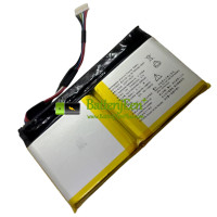 Vervangende batterij voor PDA 10Lines PR-115957G