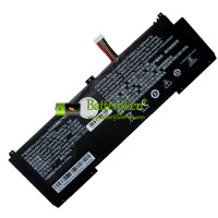 Vervangende batterij voor PDA 538476-3S