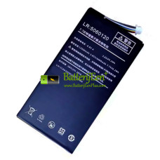 Vervangende batterij voor PDA GX1pro1 ONEGX1 LR5060120