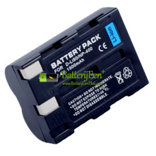 Vervangende batterij voor PENTAX K20D K10D NP-400 BP21 D-LI50 dli50