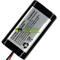 Vervangende batterij voor PLC 2S1P-18650M26