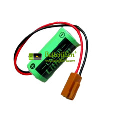 Vervangende batterij voor PLC A98L-0031-0006 CR17335SE-R