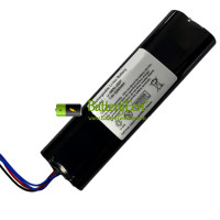 Vervangende batterij voor PLC Li-18650-2S2P