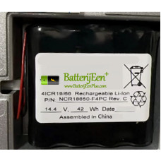 Vervangende batterij voor PLC REV.C NCR18650-F4PC