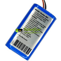 Vervangende batterij voor PLC Roobo-001