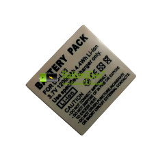 Vervangende batterij voor SANYO CA8 CA6 DBL20 CA65 VPC-CG6 E7 DB-L20 CG9