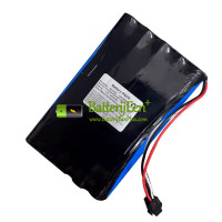 Vervangende batterij voor Smith ODXBCII10 OM0082 80025B1 12-636A