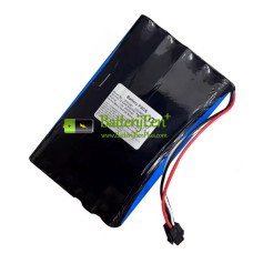Vervangende batterij voor Smith ODXBCII10 OM0082 80025B1 12-636A