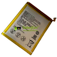 Vervangende batterij voor Sunelan BP1274-P530 Sun001