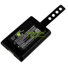 Vervangende batterij voor Unitech SRD650 BP08-000780 1400-900018G