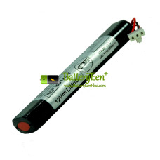 Vervangende batterij voor WelchAllyn 001852 AED10 B11387 defibrillator