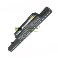 Vervangende batterij voor Clevo W240BAT-6F W240BUBAT-3