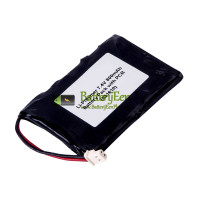 Vervangende batterij voor Mediaid 0132-60007-000 INC-34-PULSE 31610 IPX1 POX010-34