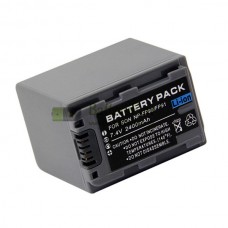 Vervangende batterij voor Sony HDR-350 HDR-350E HDR-550 HDR-550E 2400mAh