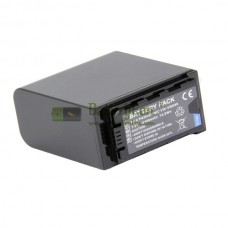 Vervangende batterij voor Panasonic camcorder PX298 MDH2 DVX200 FC100MC PV100 10400mAh