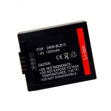 Vervangende batterij voor Panasonic DMC-G1WEG-R DMC-G1WEG-A DMC-GH1 1300mAh