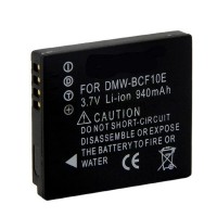Vervangende batterij voor Panasonic Lumix DMC-FX580 DMC-TS1 DMC-FS12 DMW-BCF10 940mAh