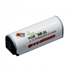 Vervangende batterij voor Canon IXY 50S IXY 51S PowerShot ELPH 510 HS IXUS 520 HS IXUS 530 HS N N2 SD4500 IS