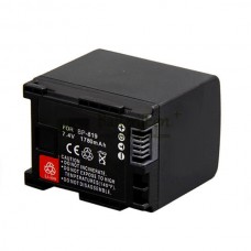 Vervangende batterij voor Canon BP-809 BP-819 BP-827 BP-827T 1780mAh