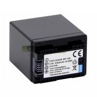 Vervangende batterij voor Canon VIXIA HF M50 M52 500 M56 M506 HF R30 R32 R300 R36 R38 4450mAh