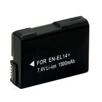 Vervangende batterij voor Nikon EN-EL14 ENEL14a DSLR D5200 D5300 D5500