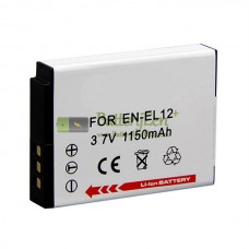 Vervangende batterij voor Nikon ENEL12 ENEL12 S1200pj AW100 S8200 S6200 S1000PJ S1100PJ