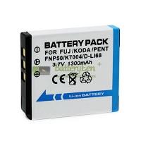 Vervangende batterij voor Kodak Zi8 EasyShare M1033 V1253 M1093 IS V1233 V1073 V1273 1300mAh