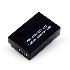 Vervangende batterij voor Canon LP-E17 EOS 760D 750D M3 1040mAh