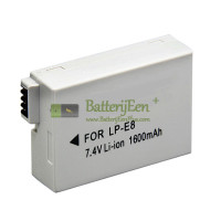 Vervangende batterij voor Canon LP-E8 EOS 550D 600D 650D 700D