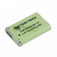 Vervangende batterij voor Canon NB-12L PowerShot G1X MARK II N100 MINI X Camera CB-2LGE