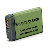 Vervangende batterij voor Canon NB-13L PowerShot G5X G7X G9X G7 X Mark II SX620 HS SX720 HS