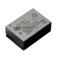 Vervangende batterij voor Canon NB7L NB7LH PowerShot G10 G11 G12 SX30IS 1050mAh