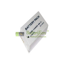 Vervangende batterij voor Canon PowerShot G10 NB-7L
