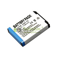 Vervangende batterij voor Casio Exilim Zoom EX-Z250BE EX-Z250GD EX-Z150 NP-70