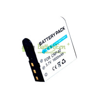 Vervangende batterij voor Casio NP-40 Exilim Zoom EX-Z1200SR EX-450RD EX-Z1050PK EX-450 EX-Z500 EX-Z300PK EX-Z600BK