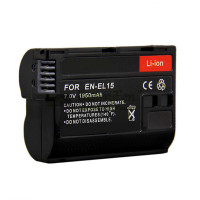 Vervangende batterij voor Nikon EN-EL15 D7000 D7100 D7200 D800 D800E D600 D610 D750 D810 D500
