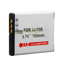 Vervangende batterij voor Olympus LI-70B FE-5040 FE-4020 FE-4040 D700 D705 X-940 700mAh