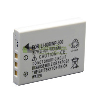 Vervangende batterij voor Olympus X-960 T100 T110 X-36 T110 T100 LI-80B 700mAh
