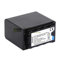 Vervangende batterij voor Panasonic VW-VBD78 AJ-PX298 HC-MDH2 DVX200 7800mAh