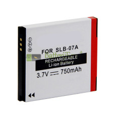 Vervangende batterij voor Samsung SLB-07A ST45 ST50 ST500 ST550 ST600 PL150 750mAh