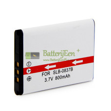 Vervangende batterij voor Samsung SLB-0837B NV8 NV10 NV15 NV20 L70 L83T L301 800mAh