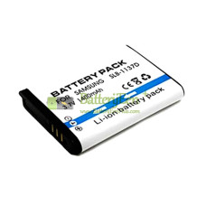 Vervangende batterij voor Samsung SLB-1137D i80 NV103 NV40 L74 Wide TL34HD i100 NV24HD i85
