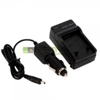 Vervanging Lader voor Olympus Li-50B met auto-oplaadkabel