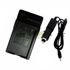Vervanging Lader voor Fujifilm FNP60 FNP120 met auto-oplaadkabel