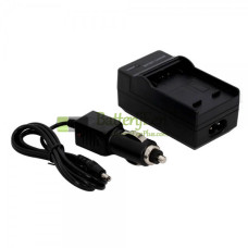 Vervanging Lader voor Sony NP-FP50 NP-FH50 met auto-oplaadkabel