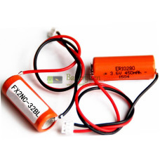 Vervangende batterij voor PLC FX2NC-32BL ER10 / 28 3.6V ER10280