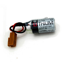 Vervangende batterij voor PLC ER3V 3.6V JZSP-BA01 Brown Connector