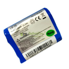 Vervangende batterij voor Biolight E30 LB-05 12-100-0015